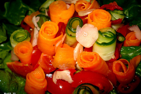 Фото к рецепту: Острый салат "казанова"