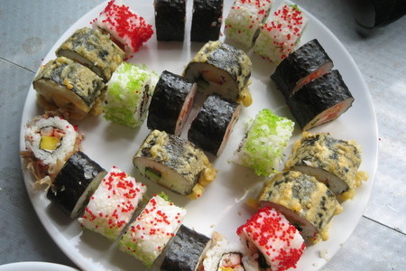 Фото к рецепту: Основа для роллов и суши-рис