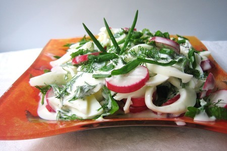 Фото к рецепту: Легкий салатик