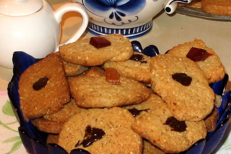 Фото к рецепту: Печенье "лепестки лотоса"