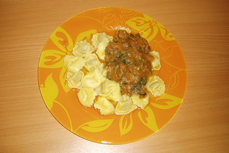 Фото к рецепту: Томатно-шпинатный соус