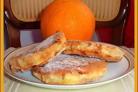 Фото к рецепту: Интересные апельсины к завтраку