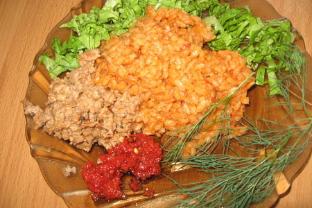 Фото к рецепту: Красный рис(red rice)