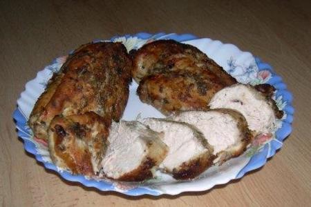 Фото к рецепту: Куриные грудки "чесночно-цитрусовые"