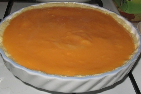 Фото к рецепту: Заварной крем на апельсиновом соке