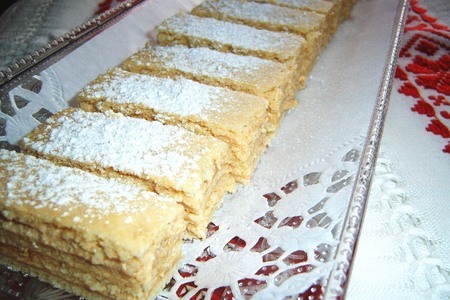 Нежно-вкуснейшее пирожное с карамельным кремом - pöstyéni szelet karamell krémmel