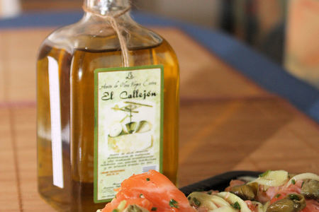 Карпаччо из лосося в оливковом масле/конкурс