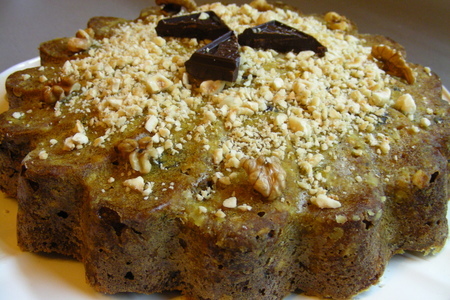 Фото к рецепту: Морковно-шоколадный пирог