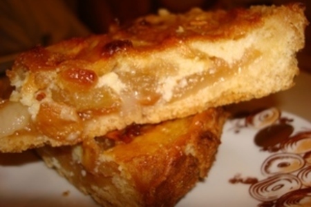 Фото к рецепту: Яблочный хмельной пирог