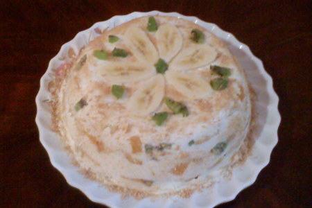 Фото к рецепту: Торт-десерт "любовь тарзана"
