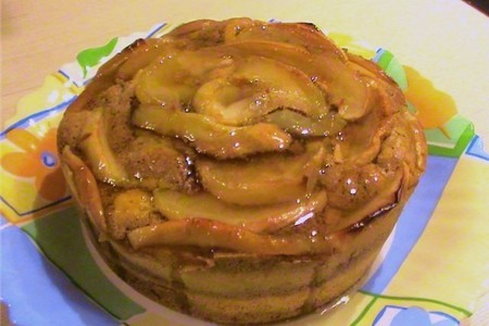Фото к рецепту: Яблочный пирог - apple