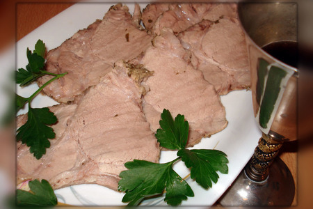 Фото к рецепту: Мясо по приципу  „sous vide“