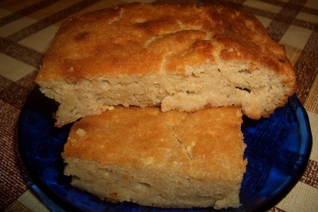 Фото к рецепту: Творожно-гречневый пирог