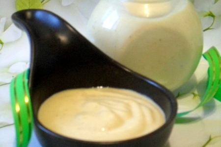 Фото к рецепту: Салатная заправка ( salad cream )