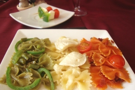 Фото к рецепту: Фарфалле "вива, италия!"