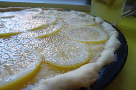 Фото к рецепту: Лимонный пирог