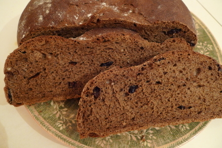Фото к рецепту: Хлеб экзотический...черёмуховый ( сибирский)