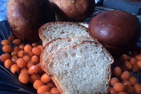 Фото к рецепту: Хлеб " тостовый пушистик"