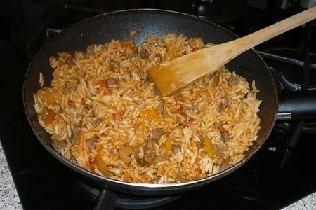 Рис с мясом