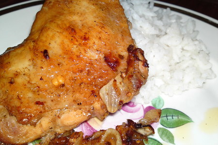 Фото к рецепту: Курица "по-китайски" с рисом