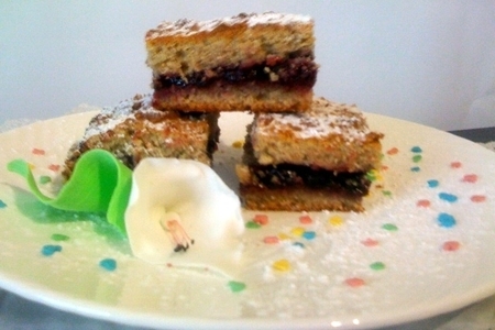 Фото к рецепту: Тирольский гречневый торт (безглютеновая выпечка)