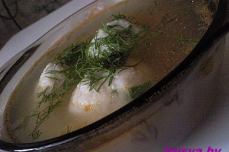 Фото к рецепту: Супчик с рыбкой "невозможно испортить рыбу"))) (первый, т.е. первый дуэльный)))