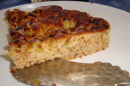 Фото к рецепту: Пирог «оптима» с ревенем (рабарбаром)