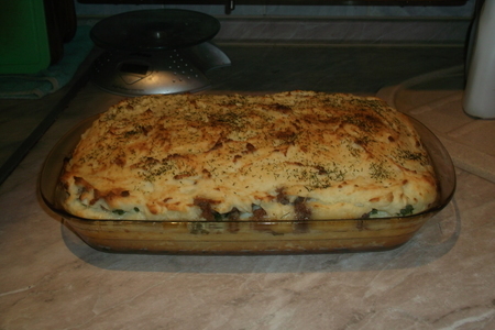 Фото к рецепту: Картофельный пирог "зраза"