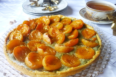 Фото к рецепту: Тарт с абрикосами от алена дюкасса