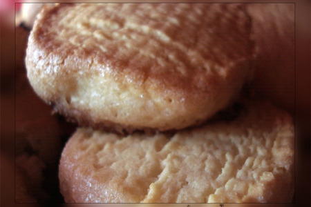 Фото к рецепту: Печенье рассыпчато-нежное "северное сияние"