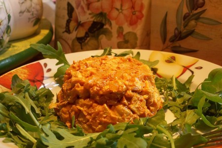 Фото к рецепту: Куриный салат "елизавета"