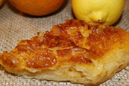 Апельсиновый пирог (портокалопита)