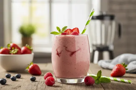 Смузи: вкусный и полезный десерт 