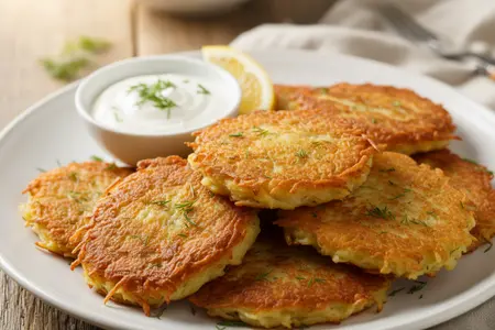Оладьи из картофеля 