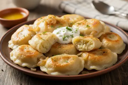 Как приготовить вареники с картошкой
