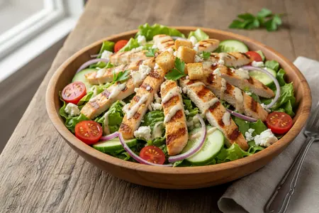 Аппетитные салаты с вареной курицей
