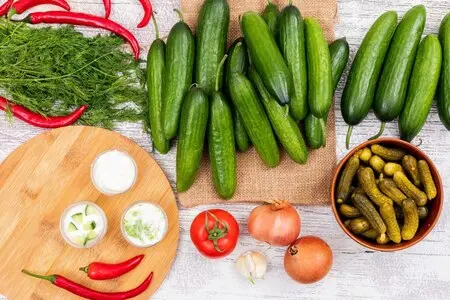 5 Рецептов приготовления малосольных огурцов