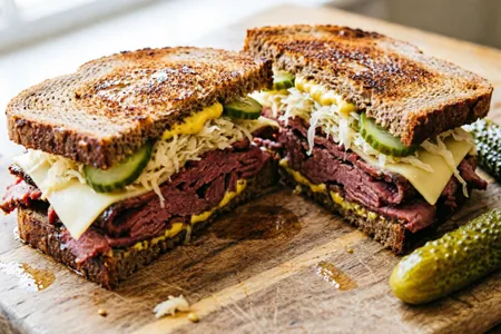 Сэндвич с пастрами (Pastrami on Rye): нью-йоркская легенда — рецепт и 5 вариаций