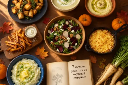 7 лучших рецептов блюд из корневой петрушки на осень: от нежного пюре до изысканного крем-супа