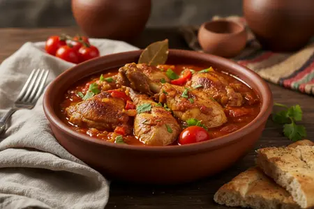 А как пахнет! Готовим чахохбили из курицы