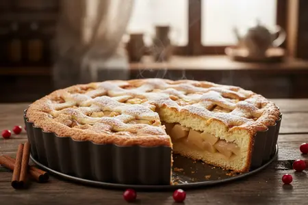 Шарлотка с яблоками и корицей: простой рецепт для настоящих гурманов
