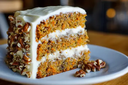 Самый вкусный морковный пирог с глазурью из сливочного сыра