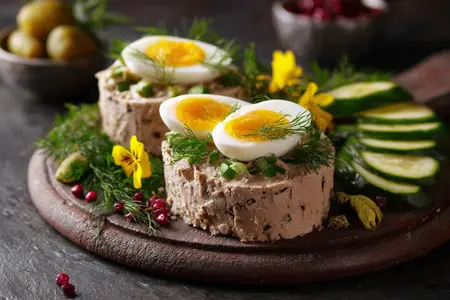 Печень трески по-домашнему с овощами и яичницей: вкусное и полезное блюдо для всей семьи