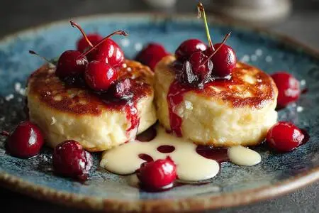 Сырники с вишней и капелькой сгущёнки: как приготовить идеальный завтрак