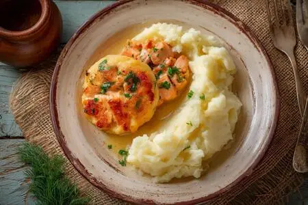 Кулебяки с рыбой и картофельным пюре: вкусное и сытное блюдо для всей семьи