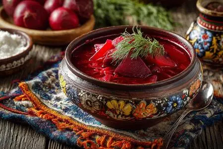 Как сварить настоящий красный борщ украинскими методами