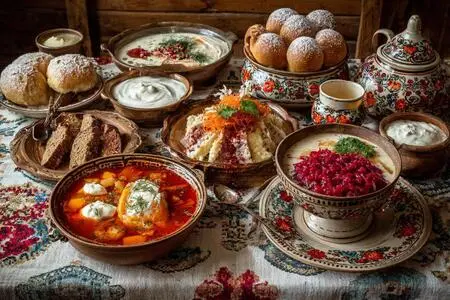 Интересные истории известных российских блюд: От Царского Стола до Современной Кухни