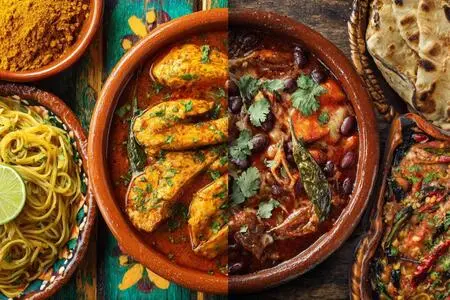 Мексика объединяет две кухни - испанскую и индейскую