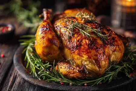 Сочная курица в духовке целиком с хрустящей корочкой: самый вкусный рецепт к Новому Году и Рождеству