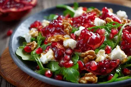 3 вкусных салата с гранатом: вкусные, интересные рецепты
